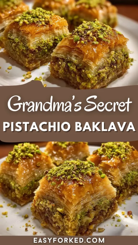 Grandma’s Secret Pistachio Baklava 14 1 24