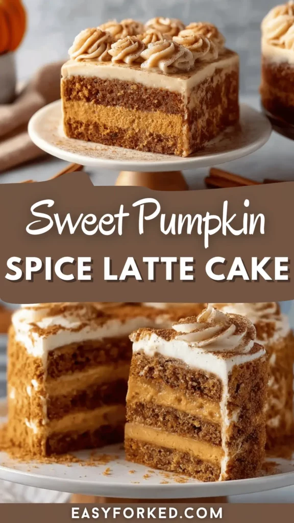Sweet Pumpkin Spice Latte Cake 14 1