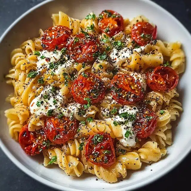 Roasted Tomato Garlic Pasta 11 11 12