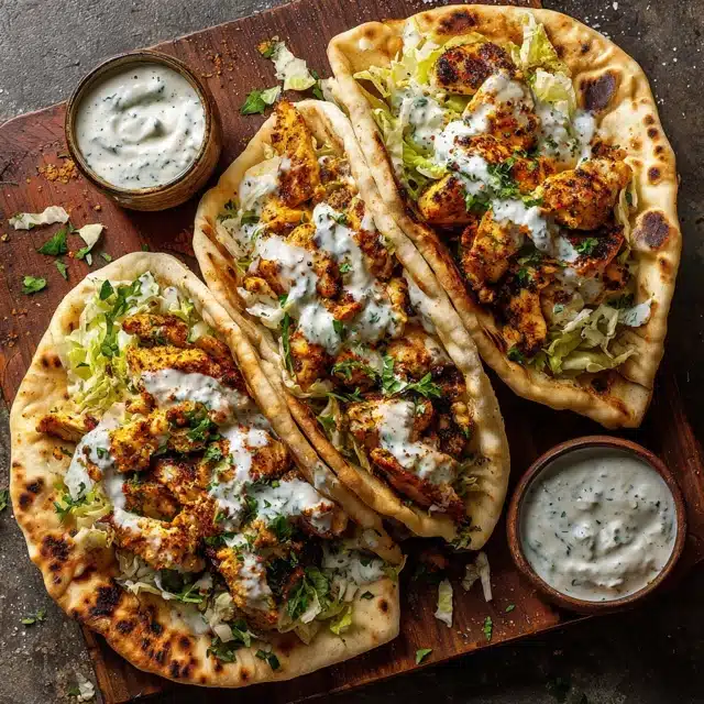 Sheet Pan Chicken Pitas with Herby Ranch 11 11 56