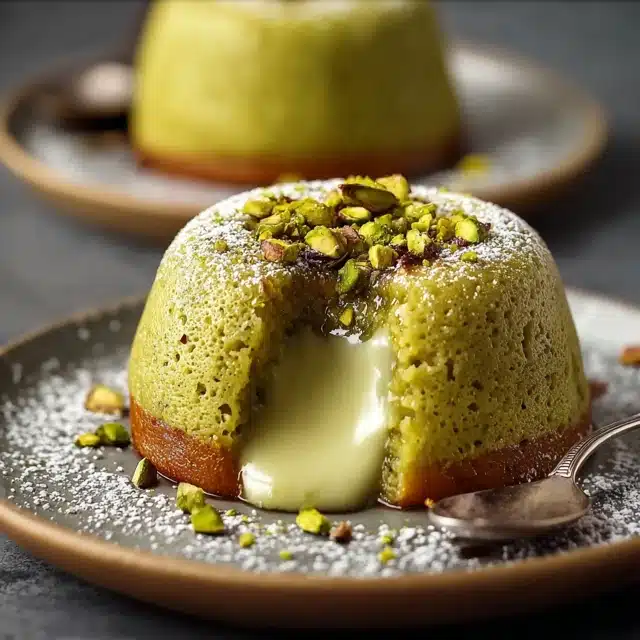 Pistachio Lava Cakes 11 11 66