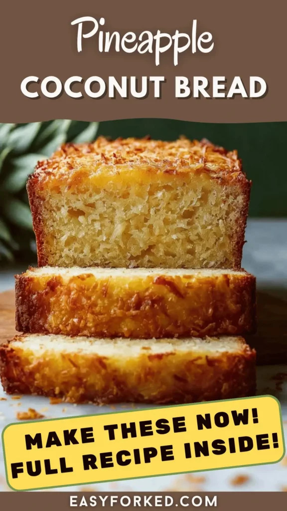 Pineapple Coconut Bread 16 2 5