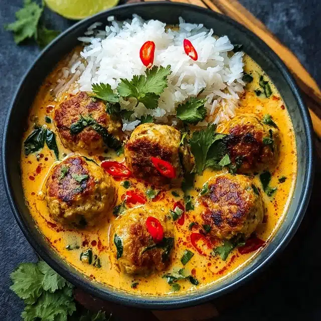 Coconut Curry Meatballs 15 22 19