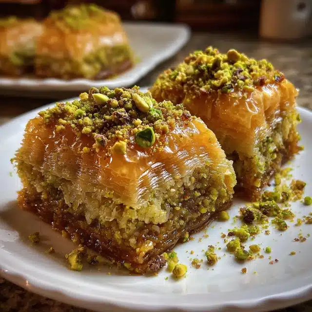 Grandma’s Secret Pistachio Baklava 15 22 27