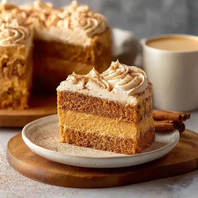 Sweet Pumpkin Spice Latte Cake 15 22