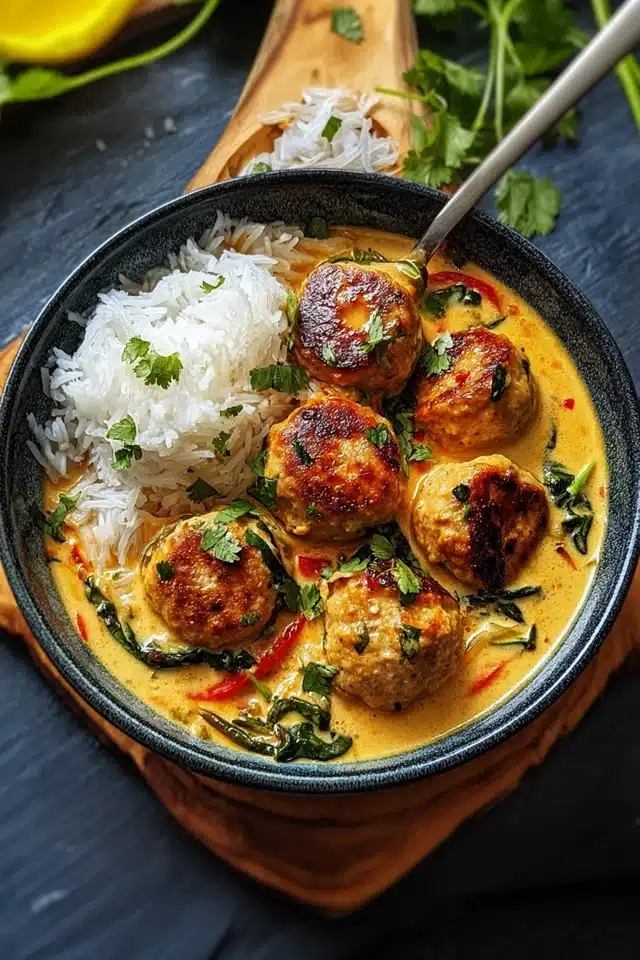 Coconut Curry Meatballs 17 44 19