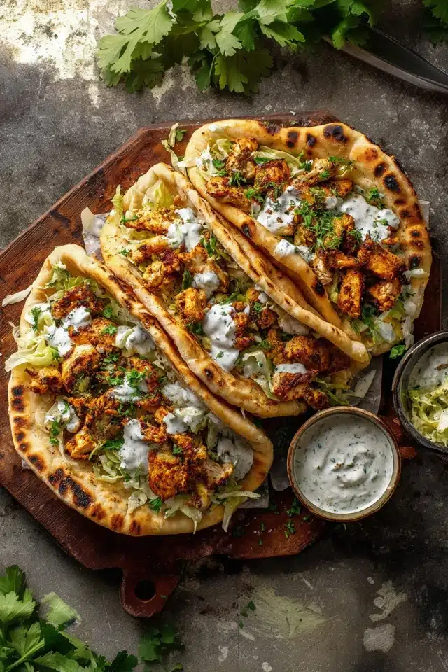 Sheet Pan Chicken Pitas with Herby Ranch 17 44 57