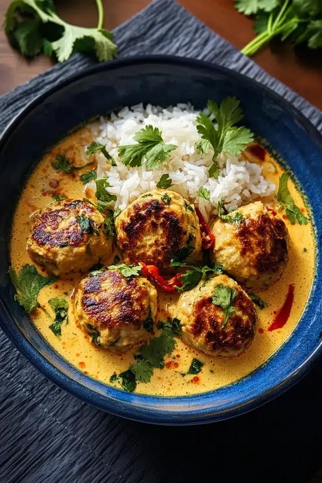 Coconut Curry Meatballs 10 55 19