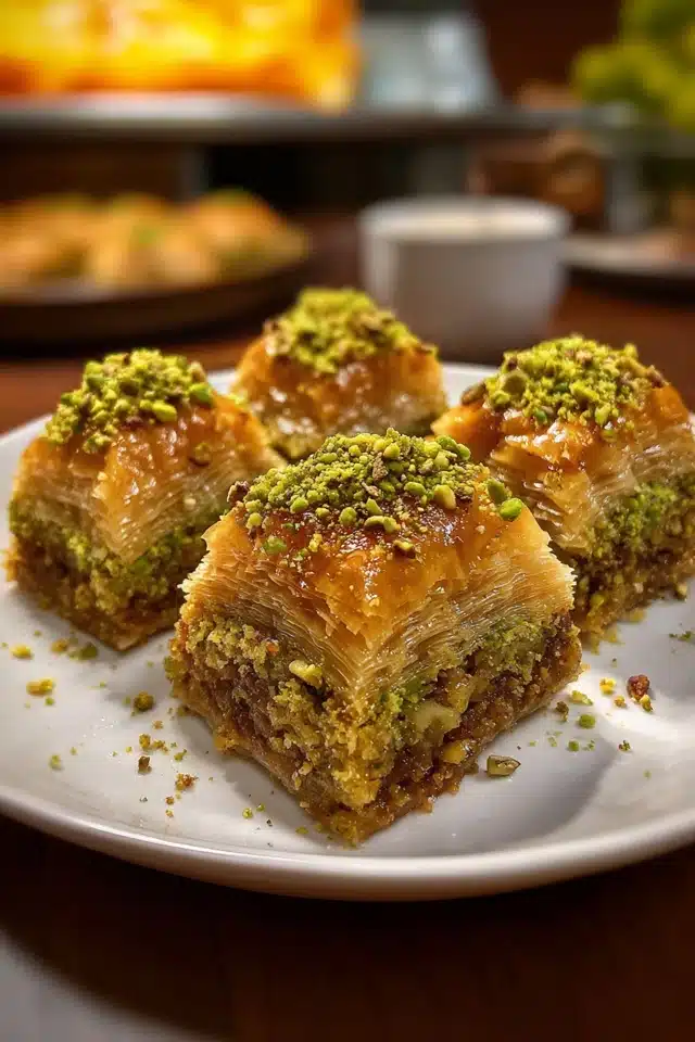 Grandma’s Secret Pistachio Baklava 10 55 27