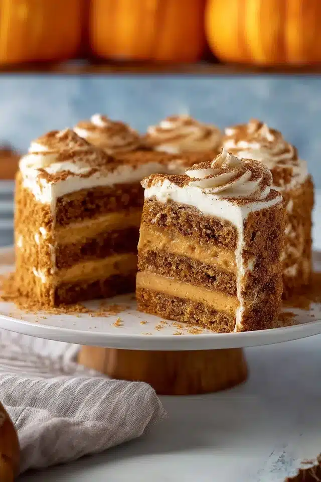 Sweet Pumpkin Spice Latte Cake 10 55