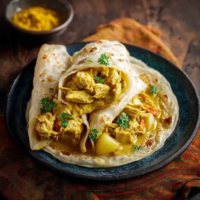 Curry Chicken Roti 11 11 55