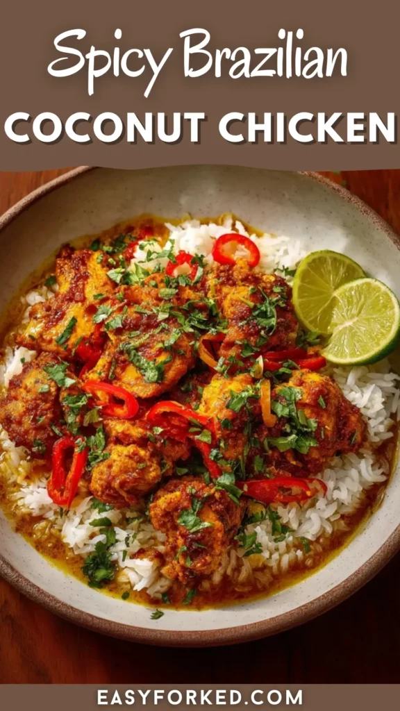 Spicy Brazilian Coconut Chicken 16 2 38