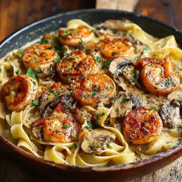 Blackened Shrimp Stroganoff 15 22 16