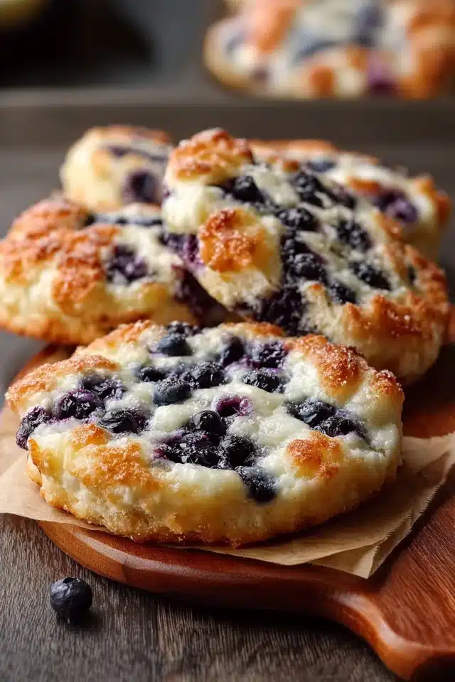 Cottage Cheese Blueberry Cloud Bread 17 44 58
