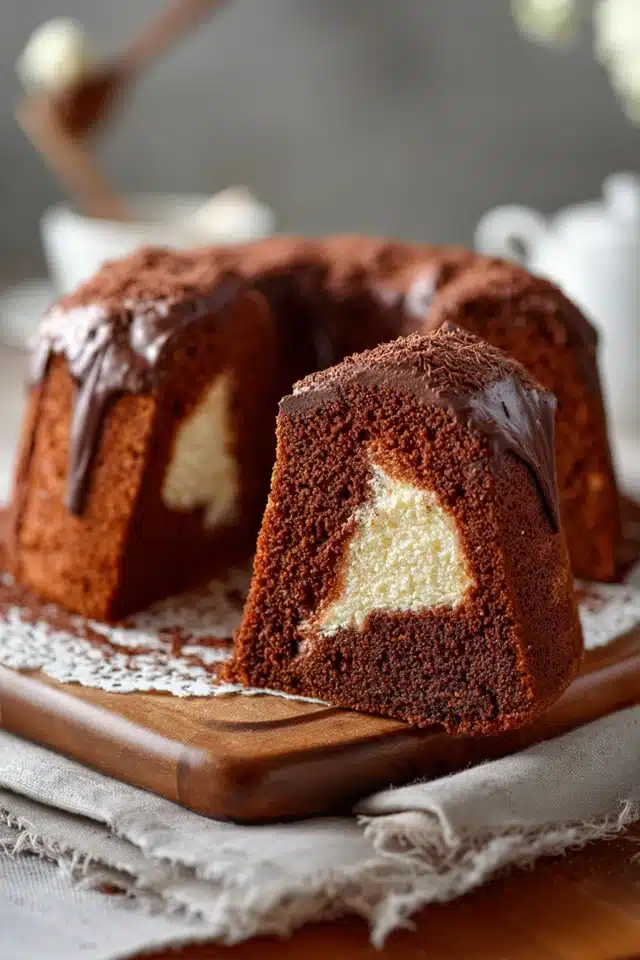 Chocolate Cream Cheese Cake 10 55 11