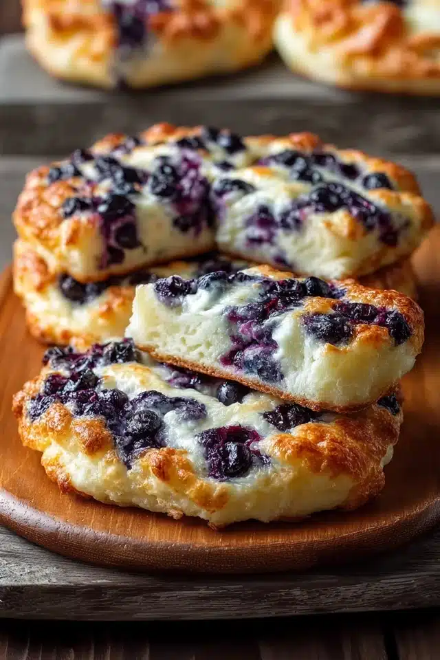 Cottage Cheese Blueberry Cloud Bread 10 55 58
