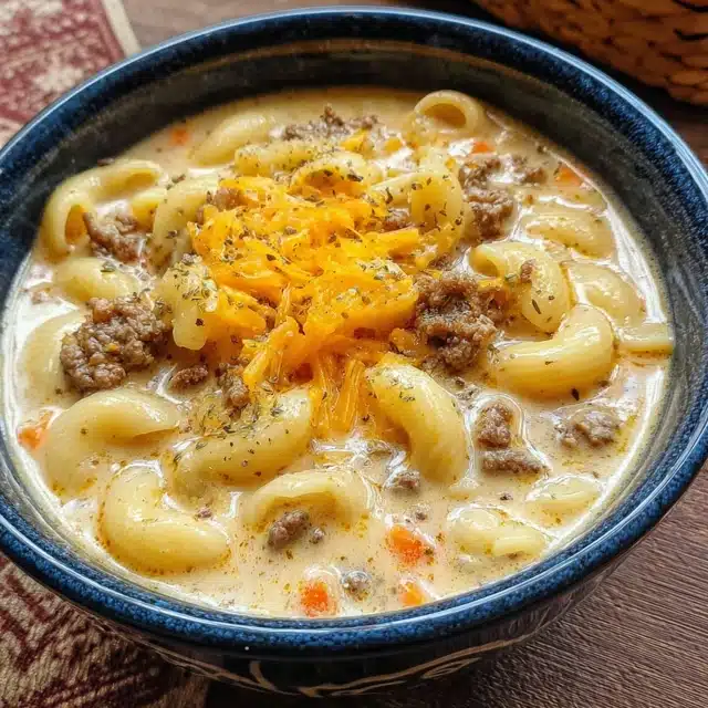 Cheeseburger Soup 11 11 36