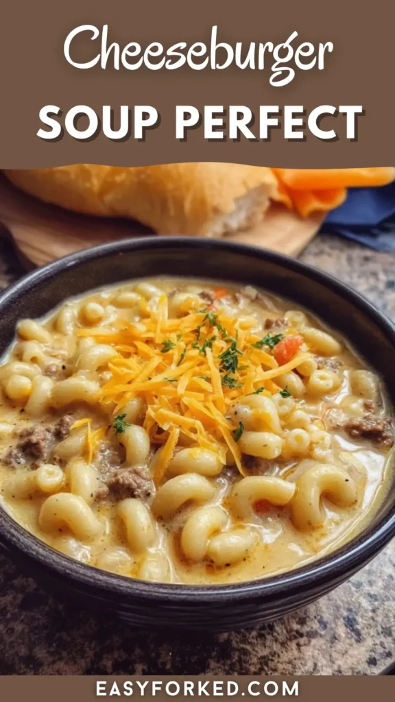 Cheeseburger Soup 16 2 42