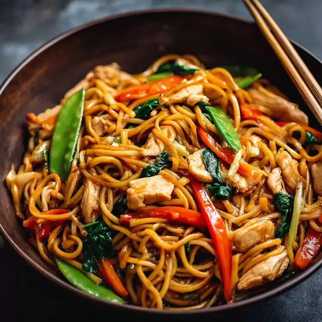 Delicious Chicken Lo Mein 15 22 26