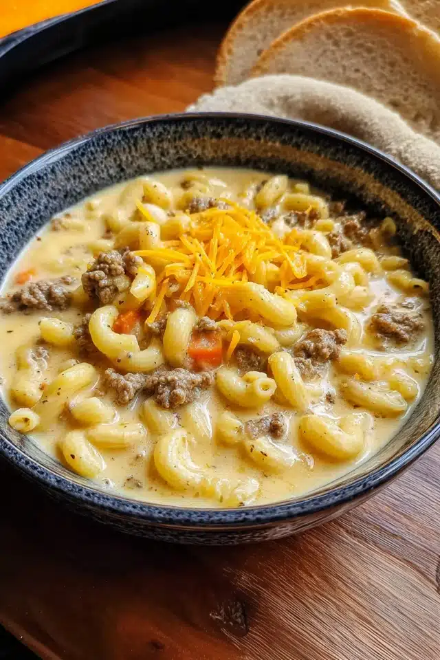 Cheeseburger Soup 10 55 41