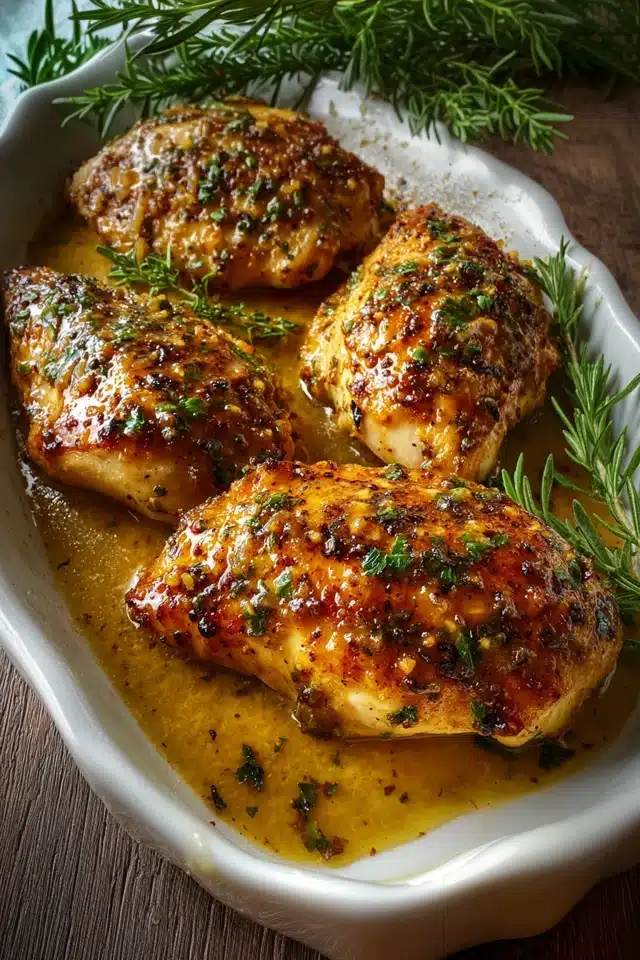 Baked Honey Dijon Chicken 10 55 61