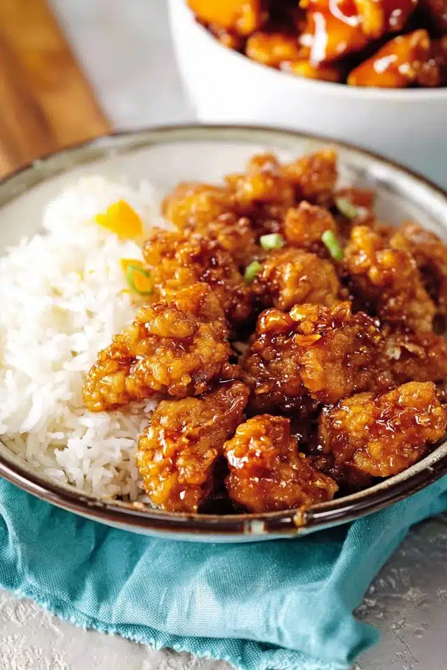 Orange Chicken 10 55 80