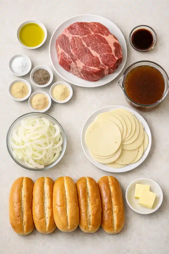 The Coziest Crockpot French Dip You'll Ever Make 10 66 63