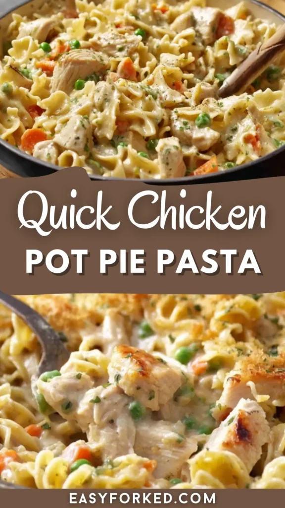 Quick Chicken Pot Pie Pasta 14 1 4