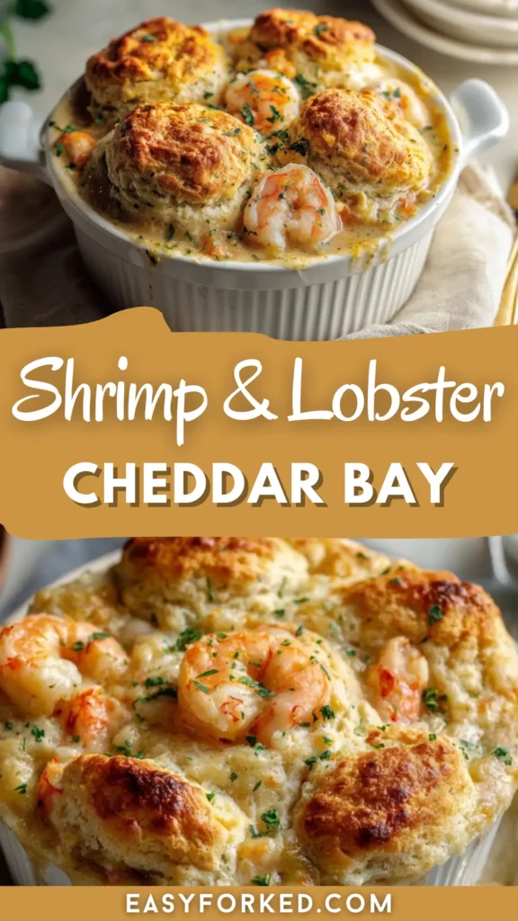 Shrimp & Lobster Cheddar Bay Biscuit Pot Pie 11 1 62