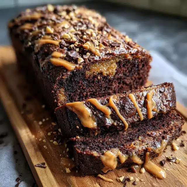 Chocolate Peanut Butter Banana Bread 11 11 37