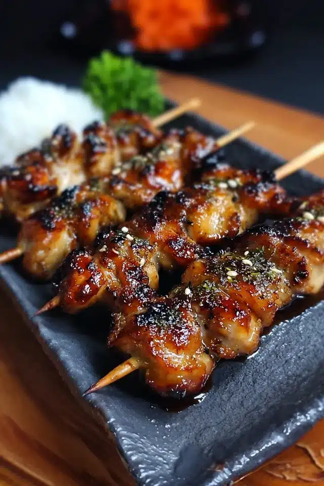 Japanese Chicken Yakitori 13 44